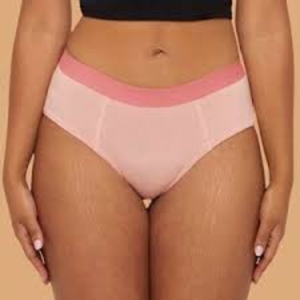 Thinx Super Organic Cotton Briefs in Guava